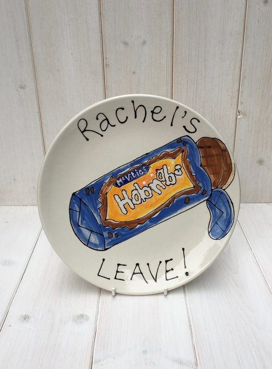 Personalised Biscuit Plate