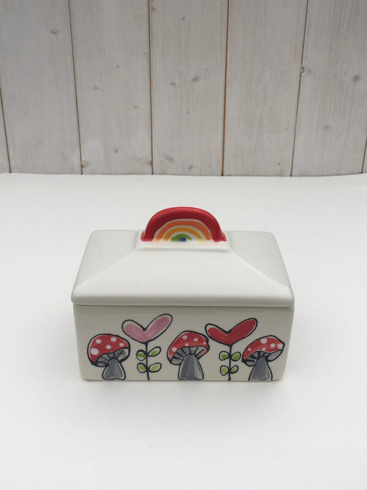 Personalised Ceramic Butter Dish