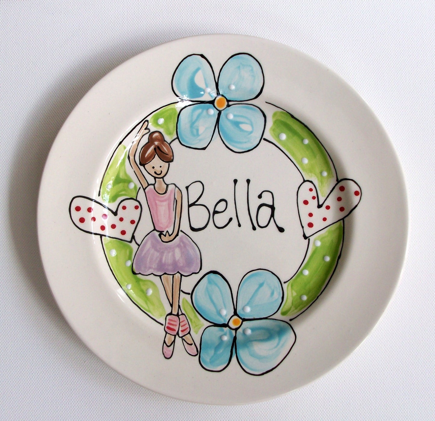 Personalised Children's Ceramic Dinner Plate