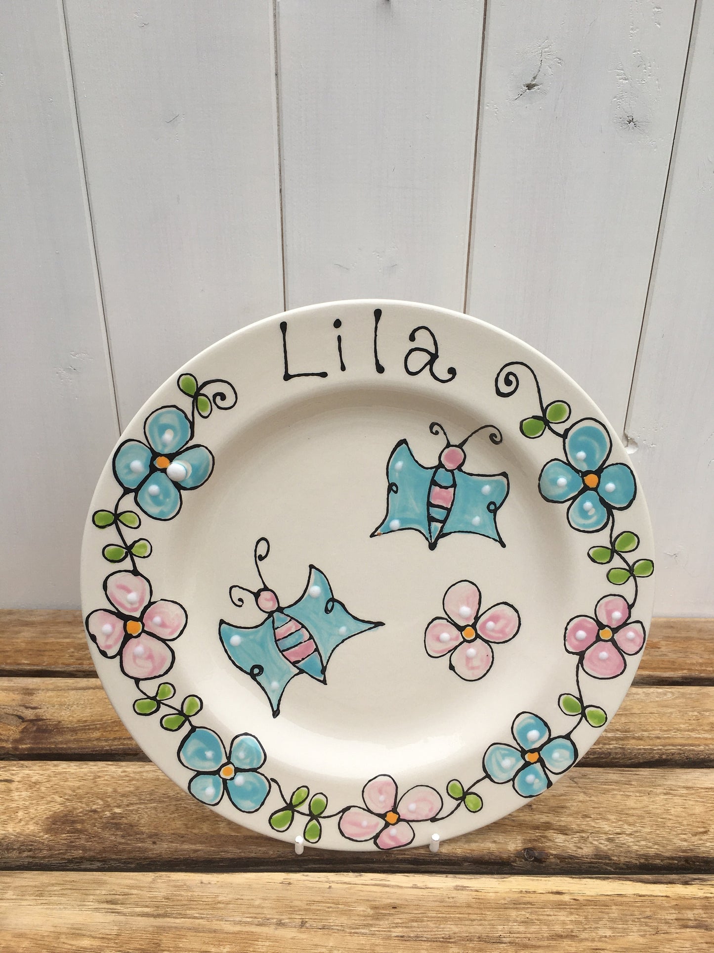 Personalised Children's Ceramic Dinner Plate