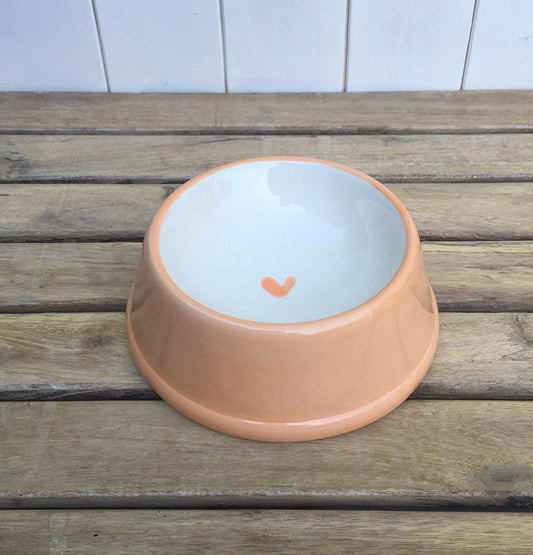 Handmade Ceramic Pet Bowls in Sorbet Pastel Shades