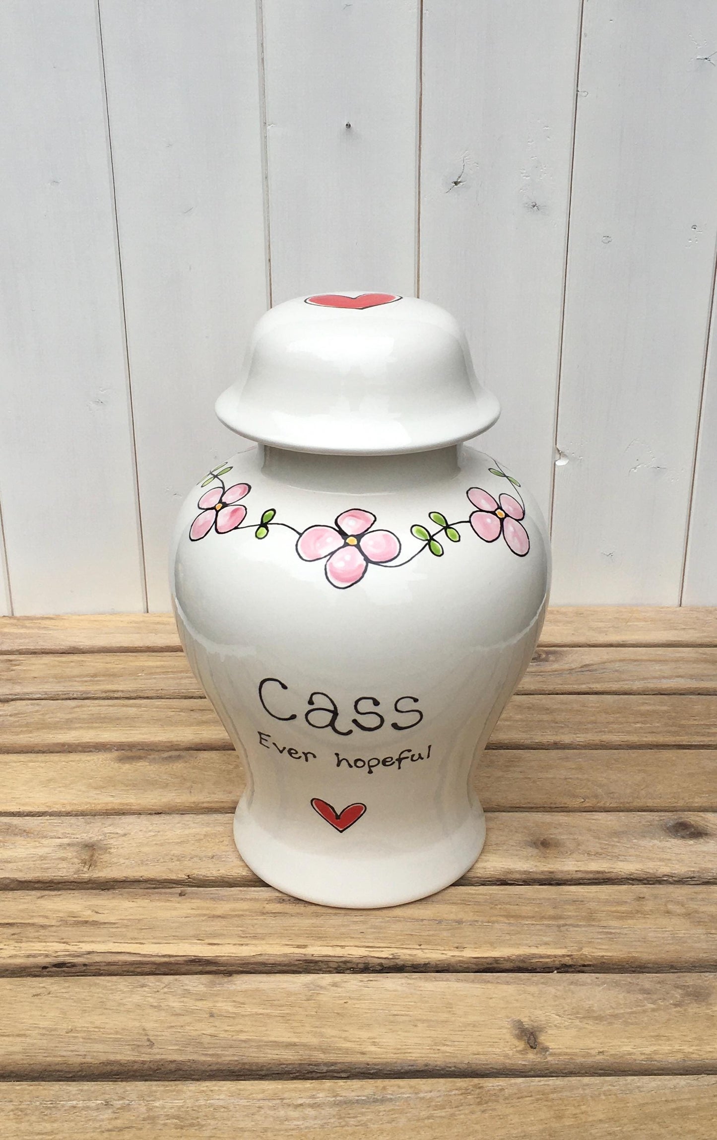 Ceramic Personalised Memorial Pet Urn