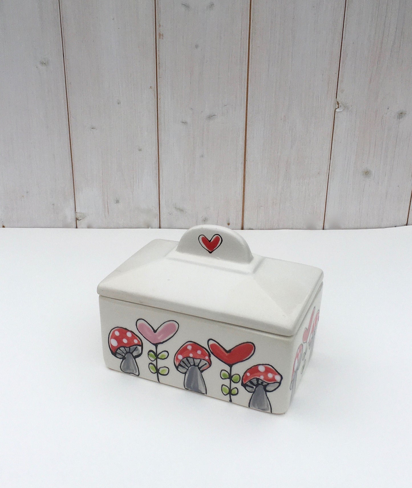 Personalised Ceramic Butter Dish