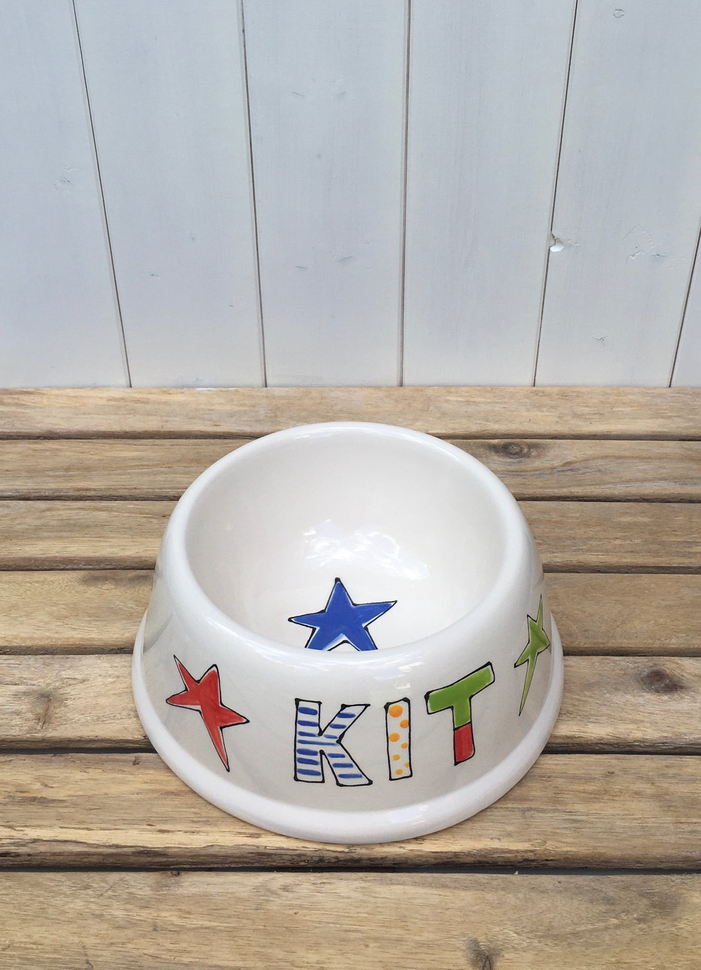 personalised dog bowl
