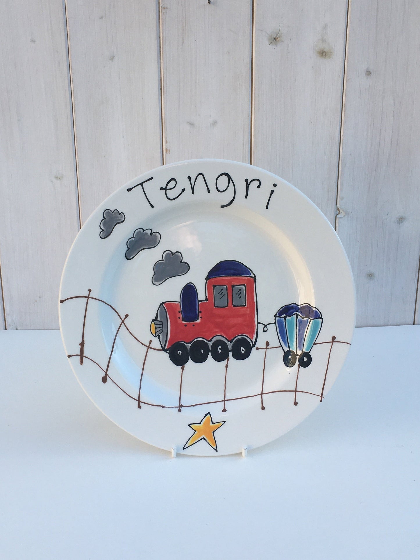 Personalised Children's Ceramic Dinner Plate