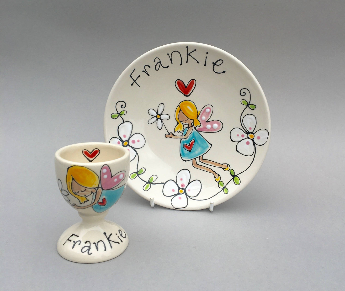 Breakfast Set Egg Cup and Plate