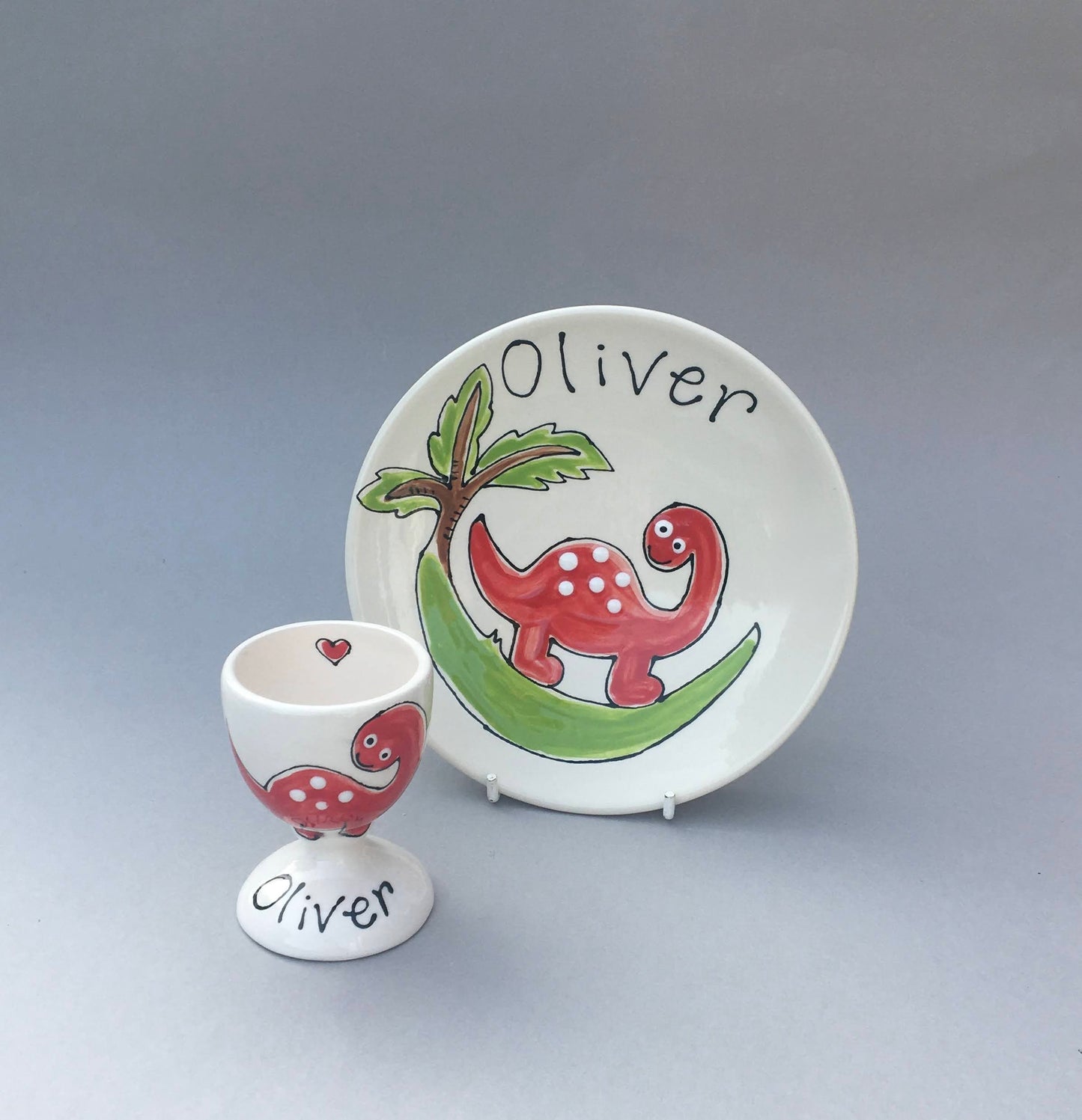 Breakfast Set Egg Cup and Plate