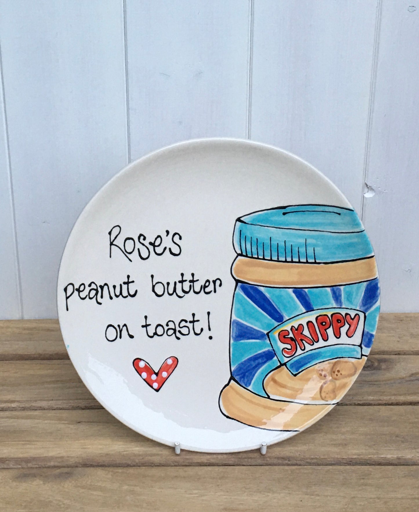 Iconic Spread Personalised Plate
