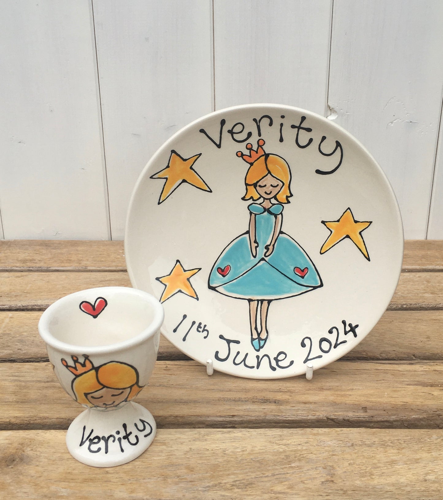 Breakfast Set Egg Cup and Plate
