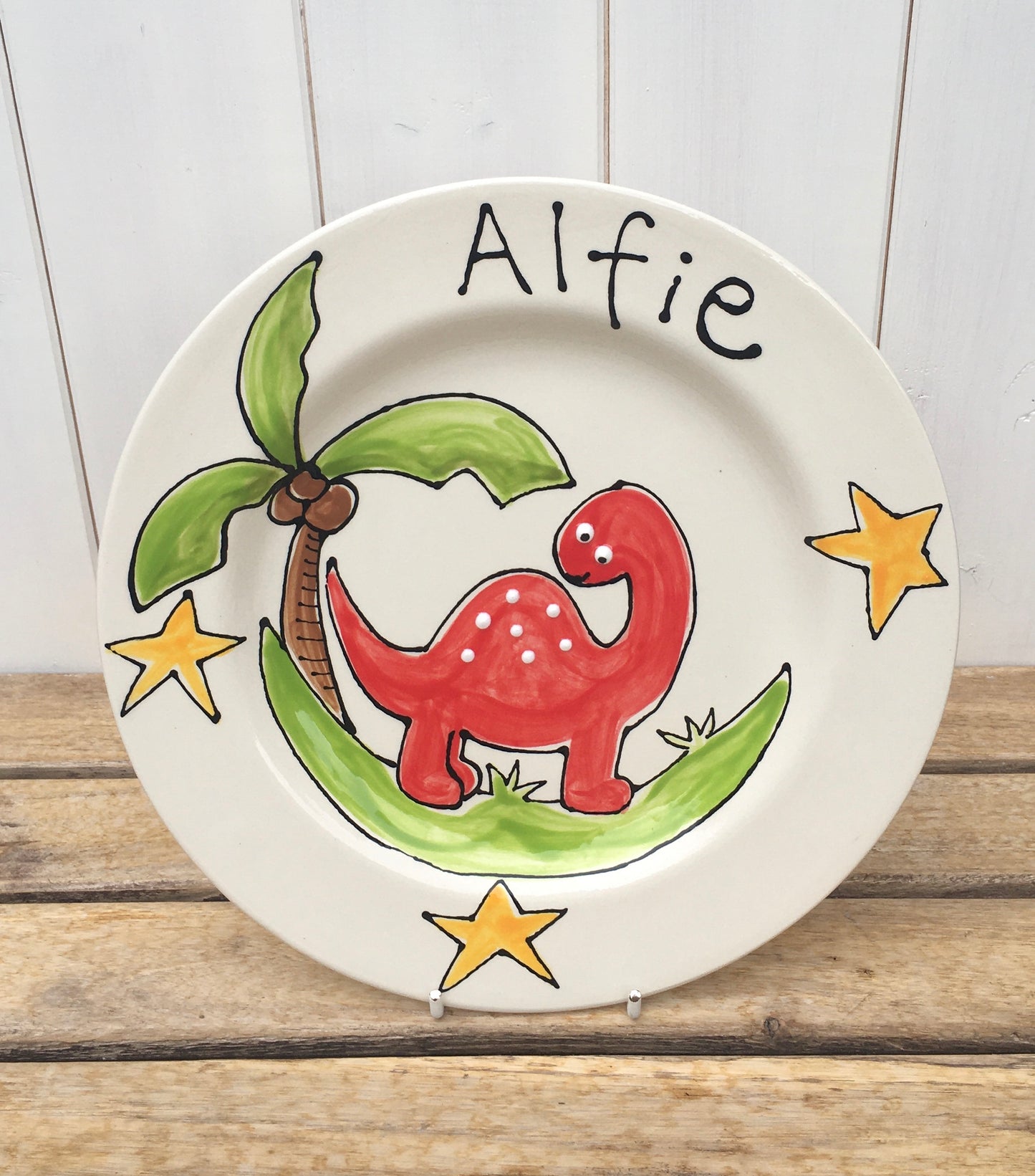 Personalised Children's Ceramic Dinner Plate