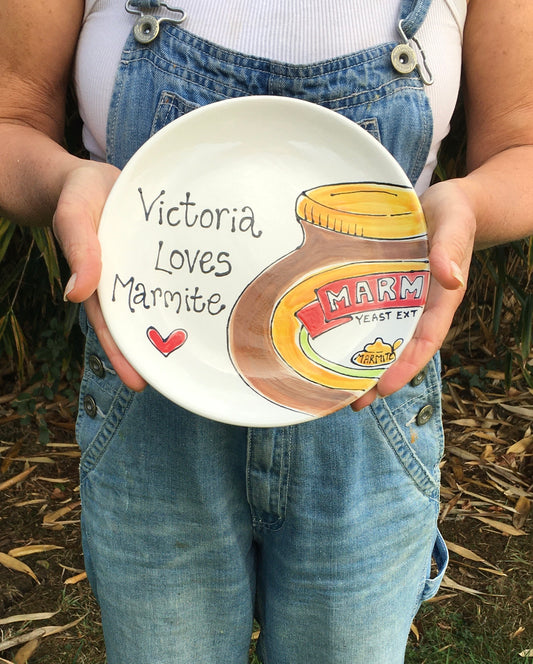 Iconic Spread Personalised Plate