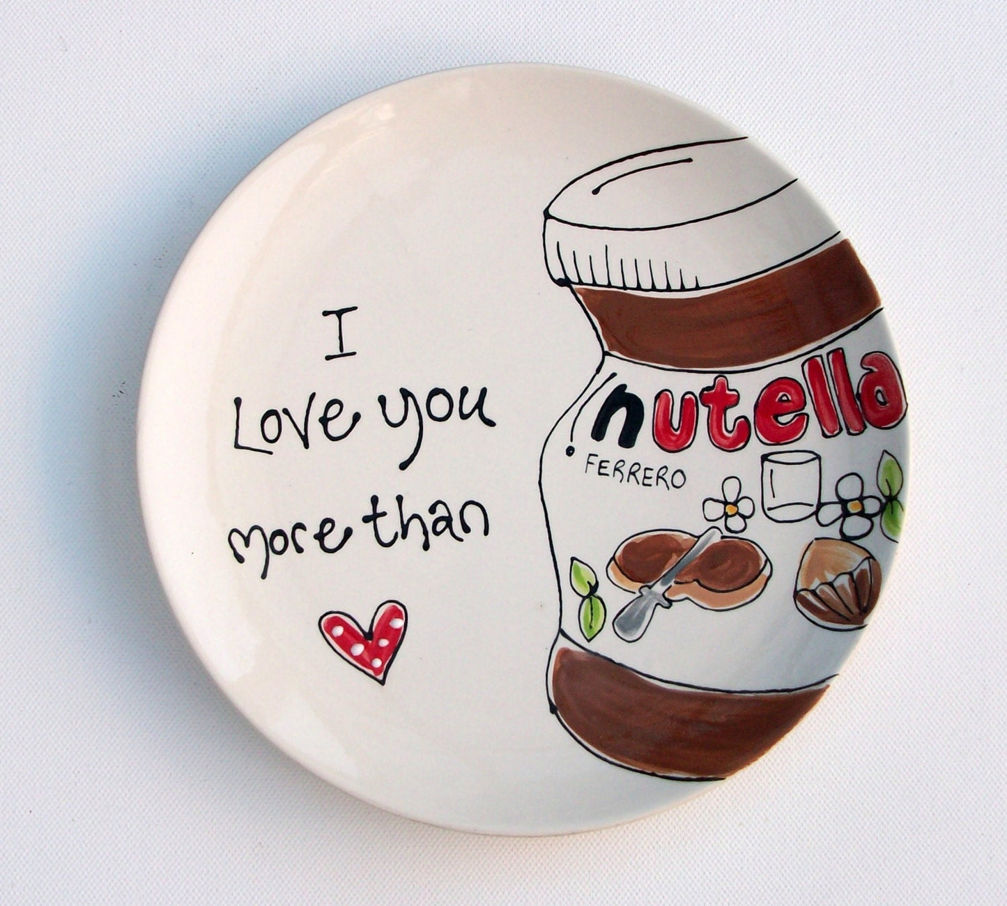 Iconic Spread Personalised Plate