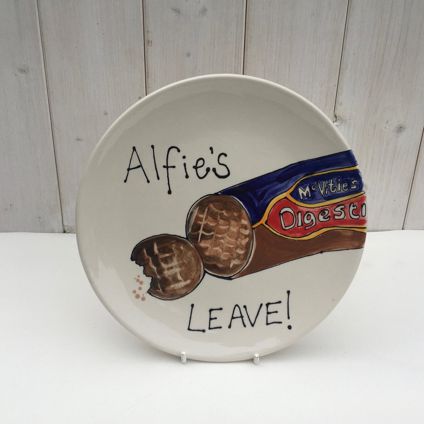 Personalised Biscuit Plate