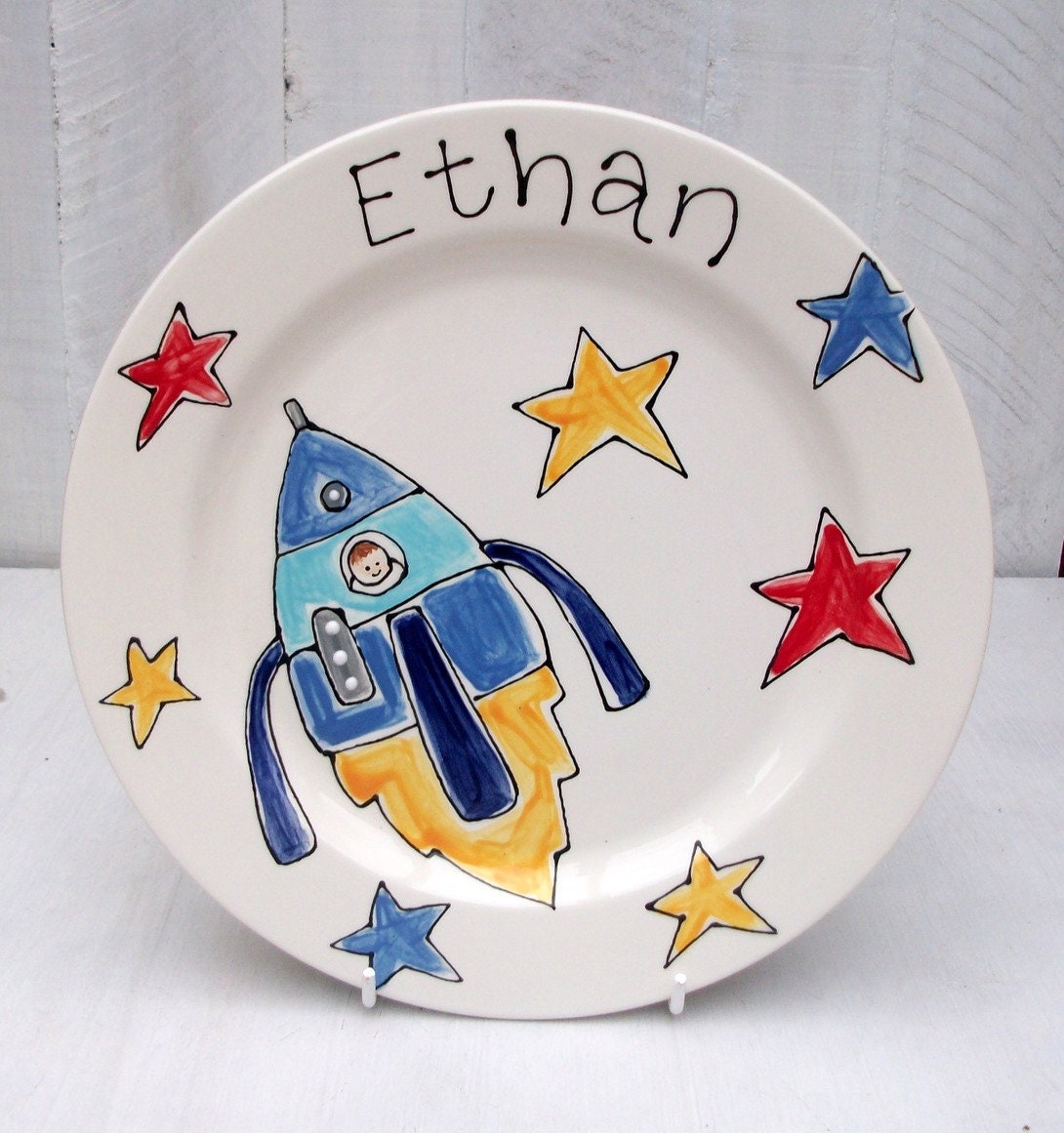 Personalised Children's Ceramic Dinner Plate