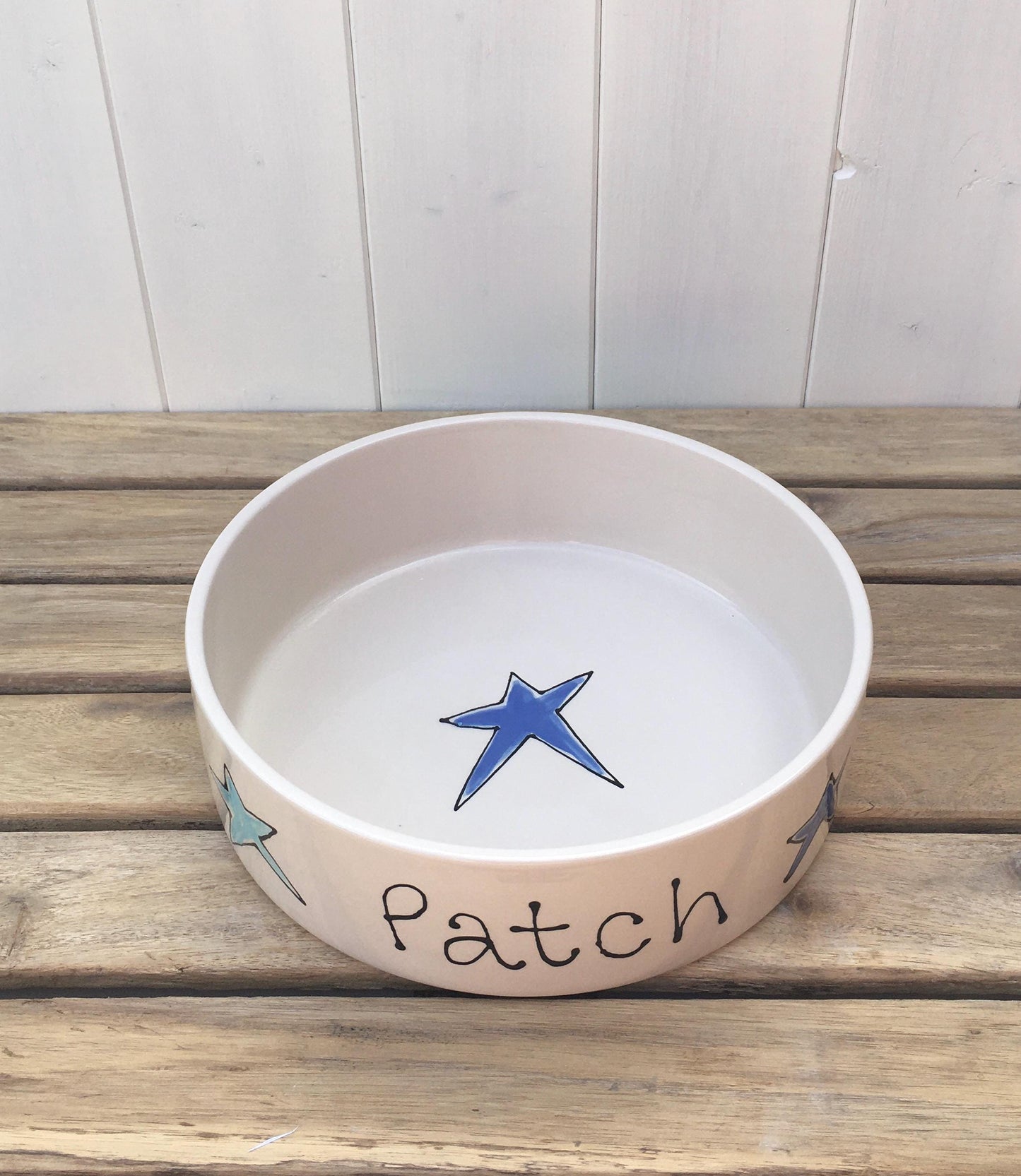 Personalised Hand painted Ceramic Dog Bowl