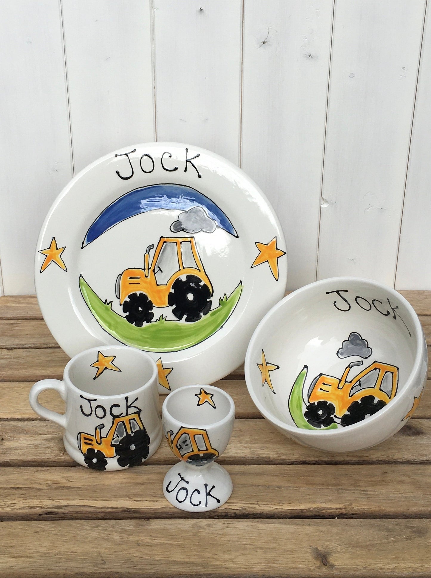 Personalised Dinner Set for Children