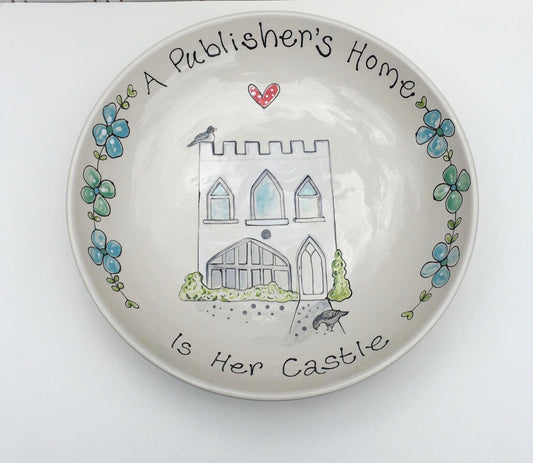 Personalised Housewarming Serving Bowl